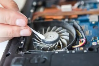 dell laptop fan service near me